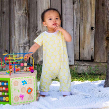 Load image into Gallery viewer, Funny Friends Long Romper Pattern
