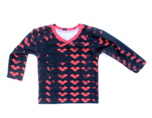 Load image into Gallery viewer, Grunge Raglan T-Shirt Pattern
