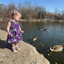 Load image into Gallery viewer, Happy Pond Bubble Romper & Pinafore Pattern