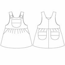 Load image into Gallery viewer, Lil Critters Dress & Pinafore Pattern