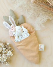 Load image into Gallery viewer, Sewing Pattern for Bunny Stuffed Animal + Carrot Bed