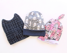 Load image into Gallery viewer, Monster Hats Free Pattern