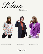 Load image into Gallery viewer, PATRON DE COUTURE PDF | BLAZER/ VESTE SELINA|DOMANI PATTERNS | FR SEULEMENT | XS\3XL