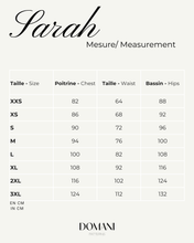 Load image into Gallery viewer, PATRON DE COUTURE PDF | ROBE/ TOP SARAH| DOMANI PATTERNS | FR/EN | XXS\3XL