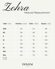 Load image into Gallery viewer, PATRON DE COUTURE PDF | ROBE ZOHRA| DOMANI PATTERNS | FR/EN | XXS\3XL