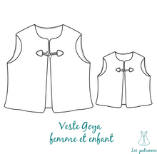 Load image into Gallery viewer, Veste de Berger Goya- Femme+Enfant