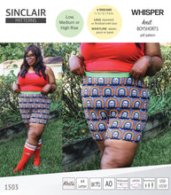 Load image into Gallery viewer, Whisper no front seam boyshorts with various inseams (PDF)
