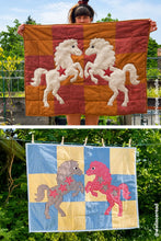 Load image into Gallery viewer, Pferd Quilt Schnittmuster