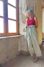 Load image into Gallery viewer, Phen, Pantalon croisé à nouer