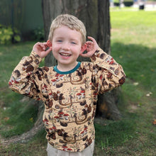 Load image into Gallery viewer, Pirates Boxy T-Shirt Pattern