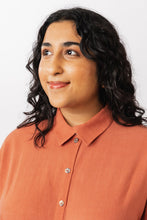 Load image into Gallery viewer, Overlapping collar sewing pattern
