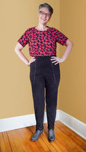 Load image into Gallery viewer, Style Falcon Diamond Hem Trousers Sewing Pattern