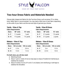 Load image into Gallery viewer, Style Falcon Two-hour Dress Digital Sewing Pattern