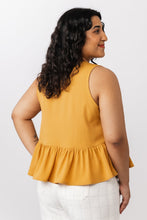 Load image into Gallery viewer, Top with a piping finish sewing pattern