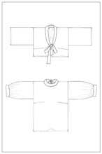 Load image into Gallery viewer, ZW Tie Top - PDF Sewing Pattern