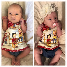 Load image into Gallery viewer, Tulips Diaper Cover Pattern