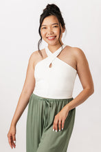 Load image into Gallery viewer, ULPU cross neck tank top