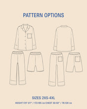 Load image into Gallery viewer, Unisex Pajama set sewing pattern