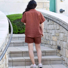 Load image into Gallery viewer, Camp Shirt and Shorts Sewing pattern Wardrobe By Me