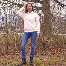 Load image into Gallery viewer, Half zipper sweater Pattern Wardrobe By Me