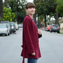 Load image into Gallery viewer, Komi Wrap Jacket Sewing Pattern Wardrobe By Me