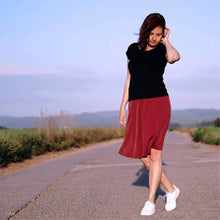 Load image into Gallery viewer, Linea A-line skirt Pattern Wardrobe By Me