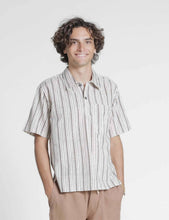 Load image into Gallery viewer, Woven Polo Shirt sewing pattern Wardrobe By Me