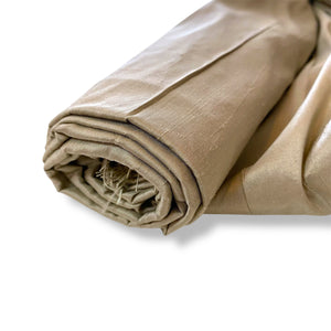 223 Light Beige Synthetic Taffeta Woven Deadstock Remnant 1m Bundle