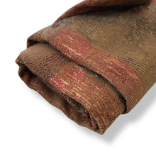 Load image into Gallery viewer, 066 Red Damask Plaid Deadstock Remnant 1m Bundle
