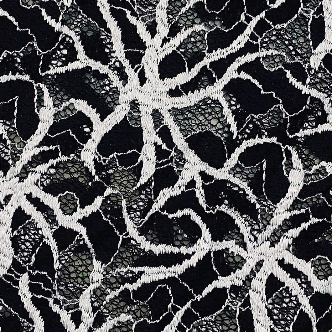 Stretch Lace- Abstract Vines