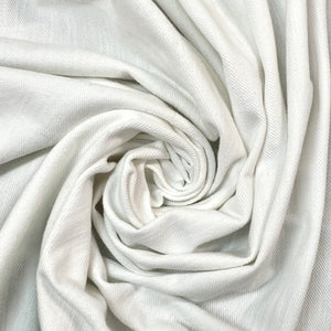 Cotton Polo Shirting- White