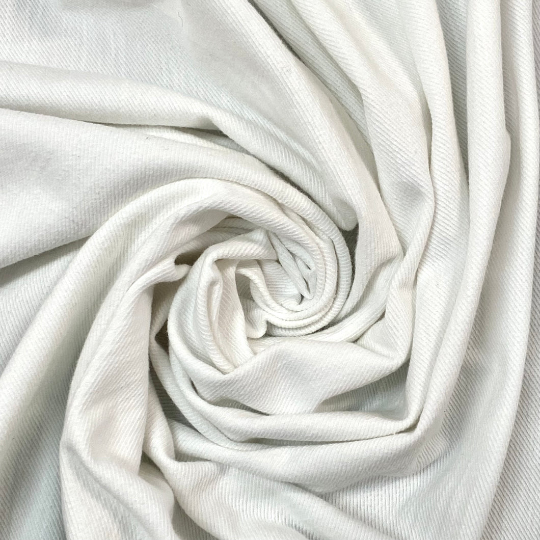 Cotton Polo Shirting- White
