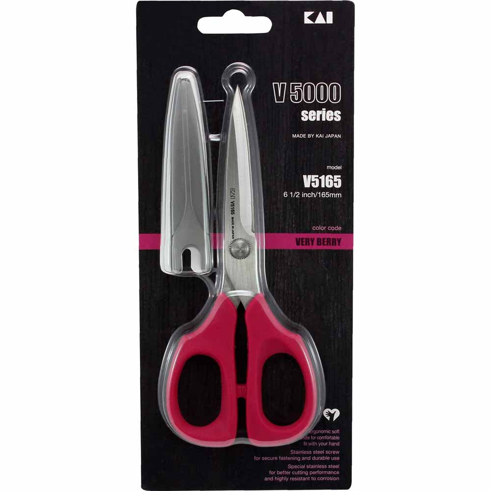 KAI 5165 Small Sewing Scissors - 61⁄2″ (16.5cm)
