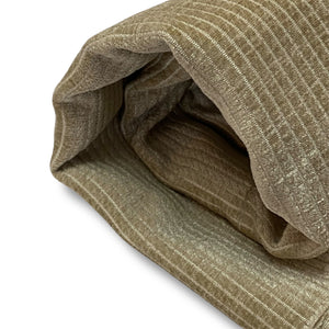 210  Light Beige Corduroy Woven Upholstery Deadstock Remnant 1m Bundle