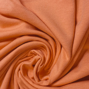 Premium Knits- Cotton Jersey - Tangerine