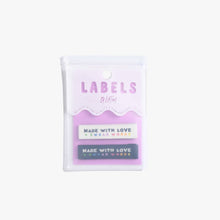 Load image into Gallery viewer, Made With Love &amp; Swear Words Woven Labels | Pack of 6 Labels
