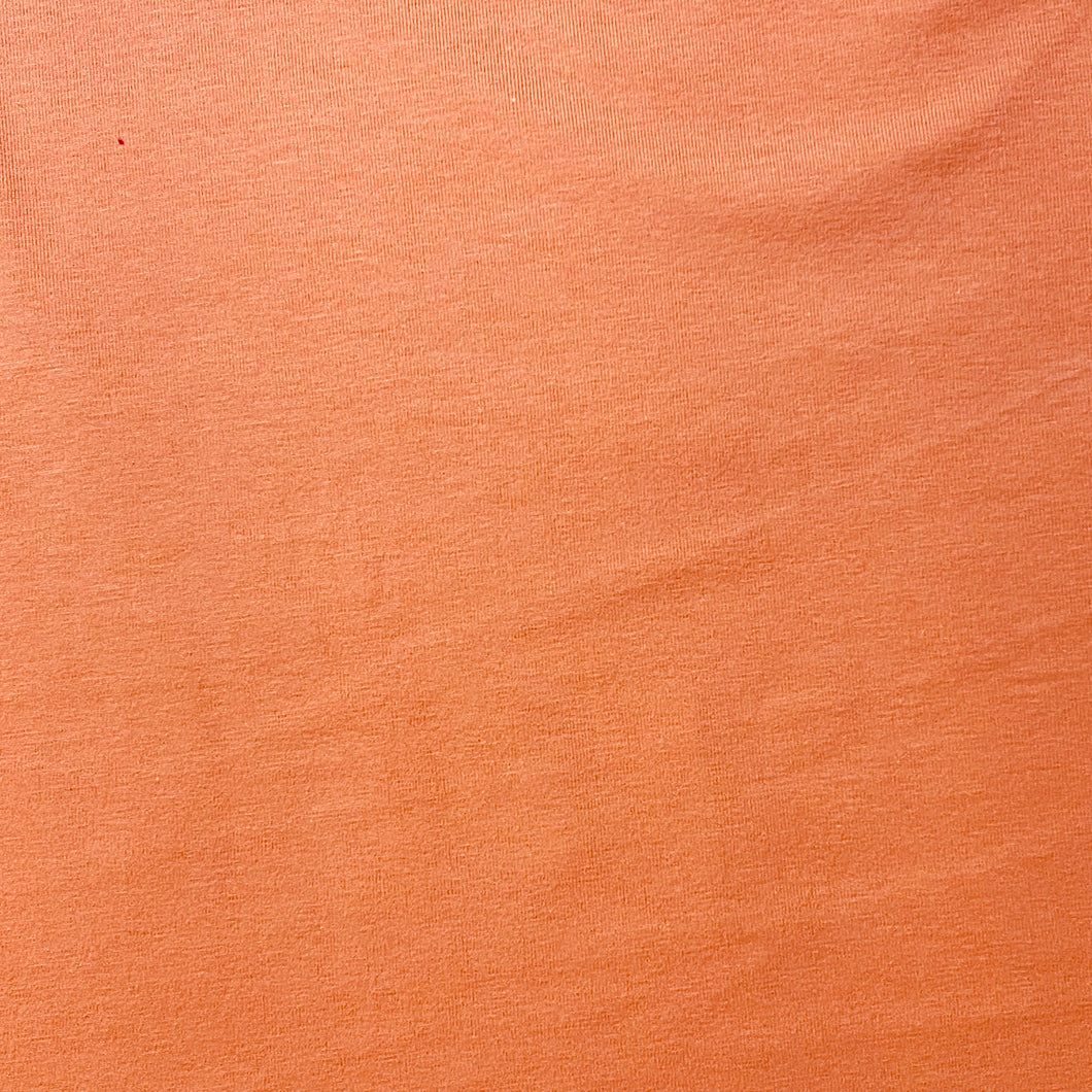 Premium Knits- Cotton Jersey - Tangerine