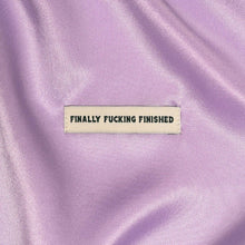Load image into Gallery viewer, Finally Fucking Finished Woven Labels by KATM | Pack of 6 Labels
