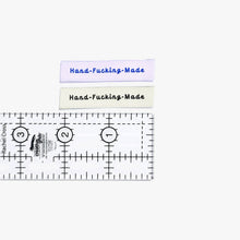 Load image into Gallery viewer, Hand-Fucking-Made Woven Labels | Pack of 6 Labels
