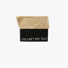 Load image into Gallery viewer, You Can't Buy This (Bk/Cream) Woven Labels by KATM| Pack of 6 labels
