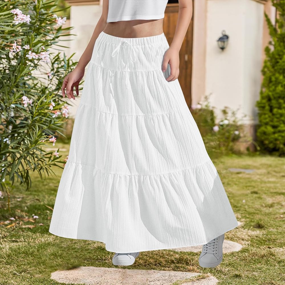 DIY Tiered Long Skirt, made to your measurements, with Ariane Clark (W –  Empire Make Space