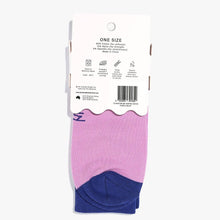 Load image into Gallery viewer, I'd Rather Be Sewing Socks (Purple/Blue) | 1 Pair
