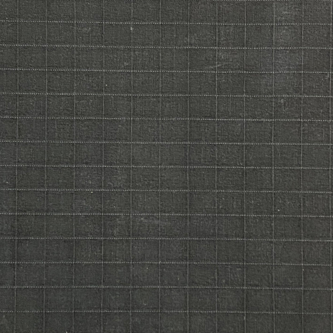 Waxed Cotton Canvas woven fabric- Black