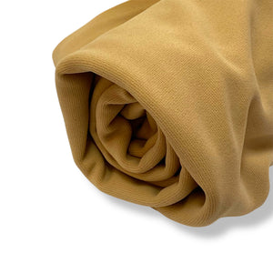 235 Warm Tan Weft Knit Deadstock Remnant 1m Bundle