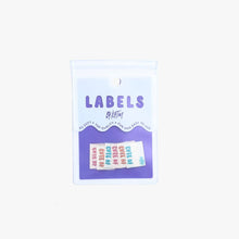 Load image into Gallery viewer, Cute AF! Woven Labels | Pack of 6 Labels
