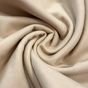 Wool Woven Fabric- Light Tan