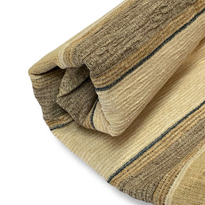 Sepia Stripes Upholstery Deadstock Remnant 1m Bundle