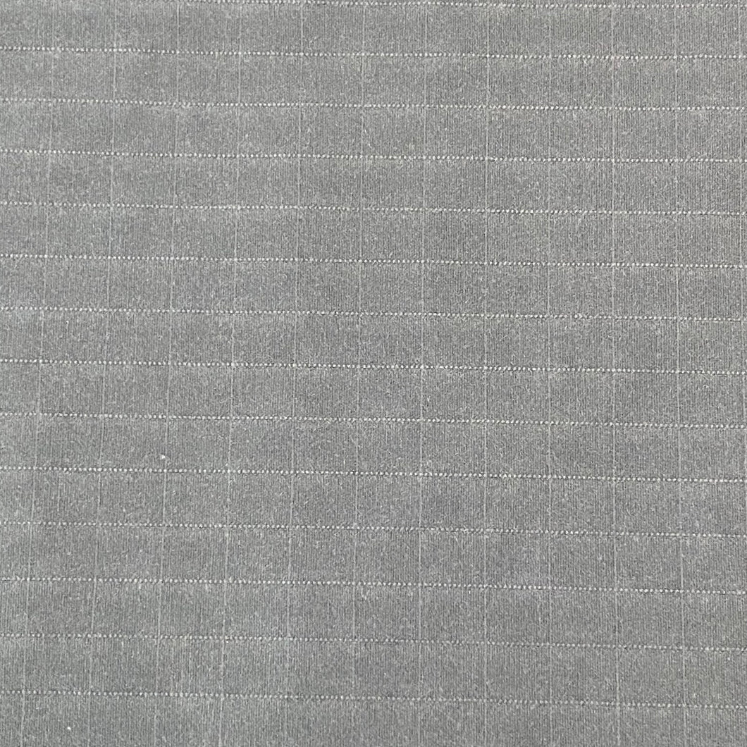 Waxed Cotton Canvas woven fabric- Grey
