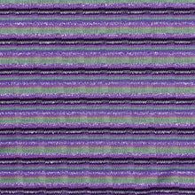 Load image into Gallery viewer, Polyester Knit- Twilight Stripes
