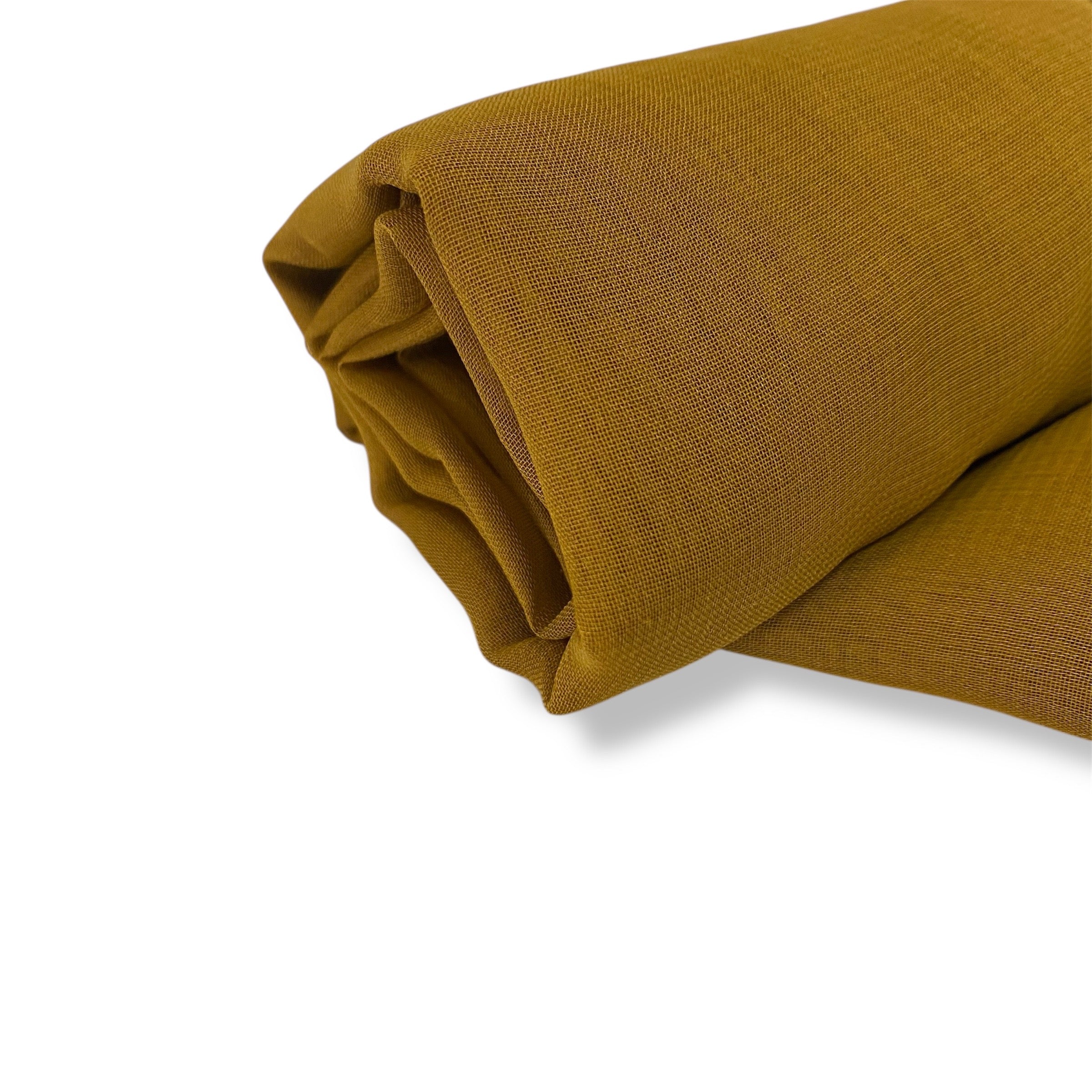 202 Mustard Synthetic Woven Deadstock Remnant 2m Bundle – Empire